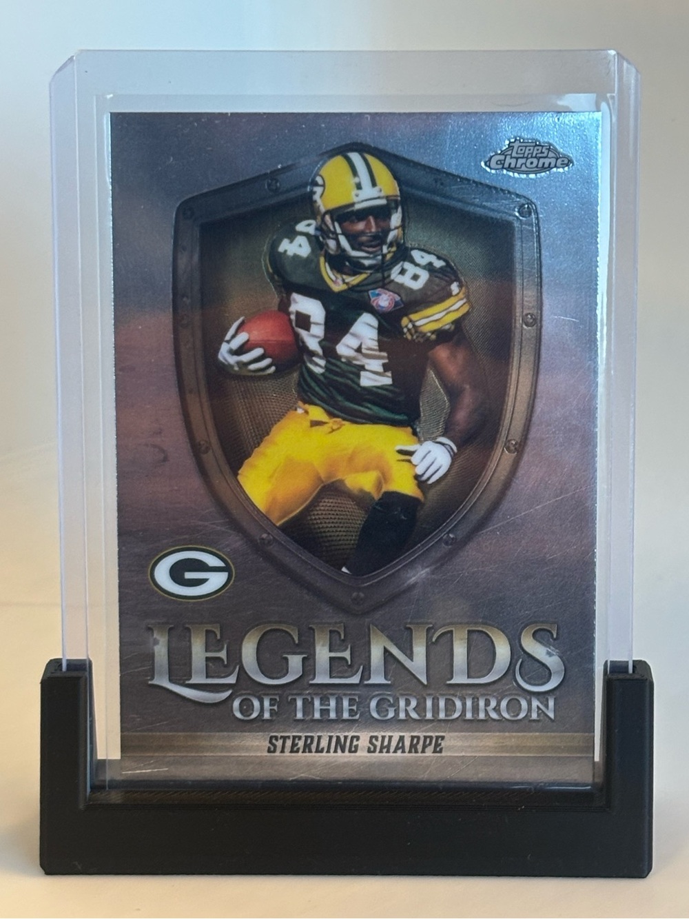 Sterling Sharpe Legends of the Gridiron Green Bay Packers Topps Chrome